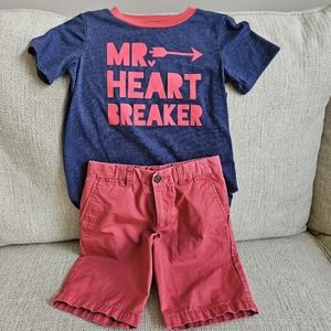 Ralph Lauren Short/ Epic Threads T-Shirt Set